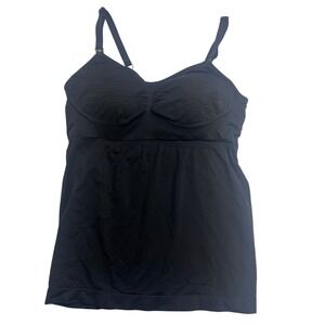 Kindred Bravely Sublime Hands-Free Pumping Nursing Tank Black Large Postpartum